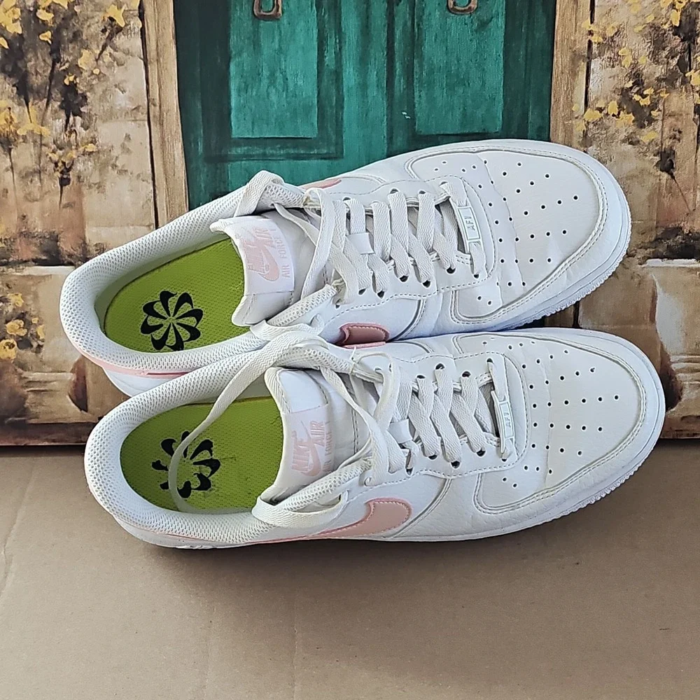Nike Air Force 1 '07 Next Nature White Pink DN1430-106 Women's Size 10